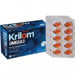 Tab Pharmaceutical Krilom Omega 3 kala&otilde;li 50 pehmet kapslit sinine