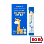 [Vitamin Village] Laste kaltsiumi D-vitamiini tsinkželee 14p immuunsuse tugevdamiseks / ilma suhkruta 14p