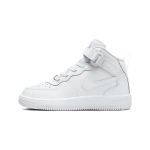 Nike Force 1 Mid EasyOn PS Kolmekordne Valge Laste Tossud FJ1917-111 25