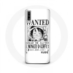 Samsung Galaxy A70 &uuml;mbris One Piece Manga uurimisplakat Valge