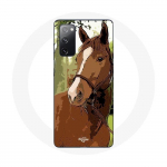 &Uuml;mbris Samsung Galaxy S20 FE Quarter Horse pruun hobuset&otilde;ug