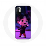 Coque pour Xiaomi Redmi Note 10 5G BTS TinyTAN Jin Animation