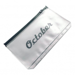 T&otilde;mblukuga kott Multifunktsionaalne 6 auguga arvete hoiustamine l&auml;bipaistev PVC A6 dokumendihoidja koolitarbed J