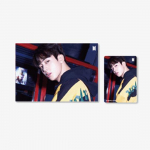 BTS(BangTan Boys) 3D-foto l&auml;&auml;tsekujuline postkaart + 1 fotokaart VER.2 (ARMASTAGE END teda ) 7 liiget