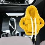 Auto Gear Shift kapuutsiga kate Shifter Decor Sisustus Masinaga pestud Vastupidav Moekas must