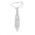 Tutt ripats lips kaelakee reguleeritav s&auml;delev rhinestone Choker kaelakee pidu ballile kaelakee ehteid kingitus A