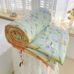 Armas koomiksitr&uuml;kiga suvine jahutav &otilde;huke tekk Kerge &otilde;hukonditsioneeriga tekk Nahas&otilde;bralik King-size voodikate 150x200cm-1pc quilt