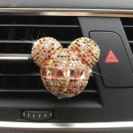 Car Air freshener for girls car accessories decoration car perfume clip fragrance diffuser diamond car interior Decoration &scaron;ampanjav&auml;rvi