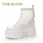 Naiste suvised hingavad platvormsaapad, moodsad naiste veekindlad platvormkingad 39