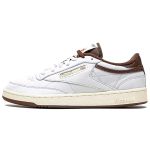 Bodega x Reebok Club C 85 15. aastap&auml;eva Meeste tossud Valge Puhta Halli Harjatud Pruuni H03350 41 white