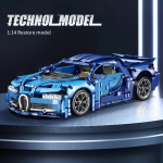 1:14 Tehniline auto Super Speed ​​Sportauto mudel Ehitusklotsid V&otilde;idus&otilde;iduk Kokkupanek klotsid Lastele Lastele M&auml;nguasi t&auml;iskasvanud poistele Kingitused No Box
