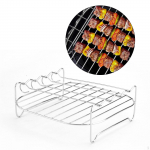 Air Fryer Rack BBQ hommikus&ouml;&ouml;giahju asendusjahutusriiul