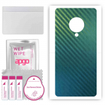 apgo Protective Skin Sticker for the back compatible with vivo NEX 3, Wrap Film, Foil, Vinyl - Pattern Carbon Chameleon CAKA1