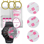 3x apgo Ultra-Clear Hybrid kaitseklaas, mis &uuml;hildub Smartwatch K22-ga, painduv nanoklaas, suurep&auml;rane asendus karastatud klaasile, kriimustuskindel