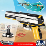 Loomingulised 3 viisi, kuidas m&auml;ngida superp&uuml;stoliga kokkupanevat poissi ehitusplokkide kokkupanemine m&auml;nguasja kingitus ilma karbita