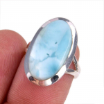 Natural Republic Larimar v&auml;&auml;riskivi 925 sterlingh&otilde;be ehted s&otilde;rmus suurus 5.5 P9M12
