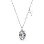 925 h&otilde;bedast &uuml;mmargune kaelakee naistele ketil&uuml;li armastuse s&uuml;dame ripats kaelakeed AAA tsirkoonist aastap&auml;eva peened ehted SEN023