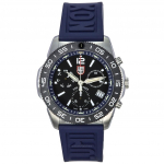 Luminox Pacific Diver Kronograaf Sinine Kummirihm Must T&auml;hik &Scaron;veitsi Kvarts Sukeldujakell XS.3143 200M Meeste Kell must