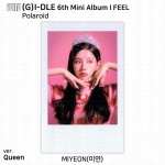 (G)I-DLE G-IDLE IDLE 6. minialbum I Feel Photocard Polaroid ID-kaart MIYEON Miyeon - Polaroid (Q)