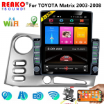 Androidi autoraadio PONTIAC Vibe 2003 2004 jaoks Toyota Corolla Matrix E140 2003&ndash;2008 Audio CarPlay gps-j&auml;lgija jaoks 1+32CP 4D B