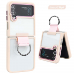 Armas Candy v&auml;rviline telefoni&uuml;mbris Samsung Galaxy Z Flip 3 Z Flip 4 k&auml;erihma juhtmega pehme silikoonist kate Samsung Galaxy Z Flip4 Z Flip3 jaoks For Galaxy Z Flip 4 roosa