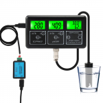 7-in-1 pH-meeter veele Digitaalne veekvaliteedi tester EC/TDS/PH/CF/ORP/Temperatuuri/Niiskuse meeter US plug
