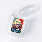 Jaapani Animefiguurid L&auml;bipaistev Airpodsi &uuml;mbris Funda Airpodsidele 2/1 kaas Bakugo Bokuto Himiko Mirio Yumeko Deku pehmete TPU &uuml;mbriste jaoks