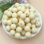 Kodused peotarbed 150-15 tk &Uuml;mmargused akr&uuml;&uuml;list lahtised helmed Ehted Aksessuaarid Mood 8-16 mm &uuml;hev&auml;rvilised DIY materjalid K&auml;ev&otilde;ru kaelakee valmistamine 16mm/15Pcs beež