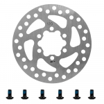 120 mm piduriketas NIU KQi3/KQi3 MAX/PRO KQi3 elektrilise rolleri jaoks, 6 auguga piduriketta kulumiskindel koos kruvitarvikutega h&otilde;be