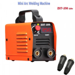 Uus kaasaskantav minikaarkeevitusmasin IGBT DC-inverter kaarkeevitajad majapidamises k&auml;eshoitav elektriline keevitaja 200 * 85 * 120 mm oranž