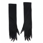 Naiste trendikas Halloweeni pikad k&uuml;&uuml;ned Kindad Creative Cosplay K&auml;evarrukad Witch K&auml;te soojendajad One Size punane