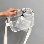 Naiste &otilde;lakott PVC L&auml;bipaistev Messenger Crossbody Reguleeritava Rihmaga