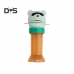 Silikoonist veepudeli k&otilde;rrekaas BPA-vaba veetassi muundur multifilmi l&auml;mbumisvastane beebi &otilde;lekork Eemaldatav universaalne &otilde;lekork lastele joomiseks roheline