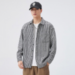 Meeste ruuduline s&auml;rk Meeste rev&auml;&auml;riga s&auml;rk mitme taskuga pikkade varrukatega jakk XXXL