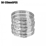 Telje CV-liigendi pagasiruumi pressklamber kuulkorpuse klambrikomplekt roostevabast terasest 5 tk Veov&otilde;lli CV-pakiklamber 20-50 mm 50-120 mm 50-120mm5PCS