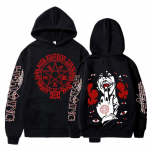Anime Hellsing Ultimate Hoodies Manga Alucard Print T&auml;navar&otilde;ivad Mehed Naiste Mood Suured dressipluusid Pusa Harajuku Pullover S