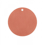 &Uuml;mmargune kuumakindel silikoonmatt joogitass alusalused, isolatsioon, libisemiskindel potihoidja paks laud, plats, k&ouml;&ouml;gitarvikud 1pc punane