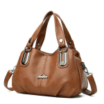 Naiste kandekott Kvaliteetsest nahast Naiste k&auml;ekotid Naiste &otilde;lakott V&auml;ikesed crossbody-kotid naistele (30cm<Max Length<50cm) brown