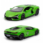 5-tolline metallist autosimulatsioon survevalu ja m&auml;nguasjas&otilde;iduk Lamborghini Revuelto Supercar RMZ city 1:36 sulamist mudelikingitused lastele