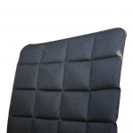 Universaalne ruudukujuline libisemisvastane pehme autoistme padja matt kate, padjakaitse dekoor must