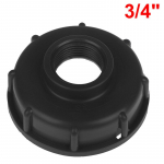 IBC paagi liitmikud S60X6 j&auml;meda keermega kork 1/2 3/4 1 adapterile 3/4 inch