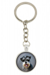 Schnauzer - keychain with your photo, key decoration, bag pendant from Art-Dog brand