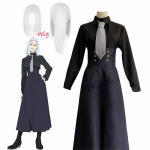 Anime Jujutsu Kaisen 2. hooaeg Mei Mei Cosplay Kost&uuml;&uuml;m Parukas Must Kleit Tokyo Jujutsu Shibuya Incident High School JK vormiriietus L-(Costume+Wig)