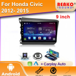 Android Honda Civic 2012 2013 2014 2015 jaoks Autostereo Multimeediaraadio Videoesitaja GPS Traadita Carplay Android Auto 4 core 1GB+32GB carplay