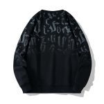 Kevadine ja s&uuml;gisene avar sviiter meeste suures suuruses &uuml;mara kaelusega vabaaja meeste pikkade varrukatega kampsun M