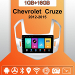 Android Carplay autoraadio Chevrolet Cruze 2012-2015 multimeediumipleieri peakomplekti stereo-GPS-i navigatsioonis&uuml;steemi jaoks BT WIFI 2+32GB 1+16GB must