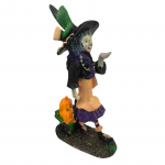 Halloween Witch Resin Home Desktop Doll Dekoratiivsed kaunistused K&auml;sit&ouml;&ouml; kaunistused One Size