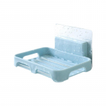 Seinale kinnitatav iminapaga seebialuse kasti tasuta stantsi t&uuml;hjendusrest K&auml;sitsi valmistatud seebihoidik Minimalistlik kaasaegne seebialuse valamu roosa