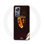 Coque Maniacase pour Xiaomi 12 5G rcl lens orange fond noir