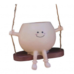 Smiling Face Planter Pot Vaigulillepott nelja j&auml;semega L&otilde;bus ebakorrap&auml;rase kujuga mahlakas taimepott siseruumides ja v&auml;litingimustes kasutamiseks C